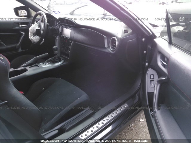 JF1ZNAA10D1704761 - 2013 TOYOTA SCION FR-S GRAY photo 5