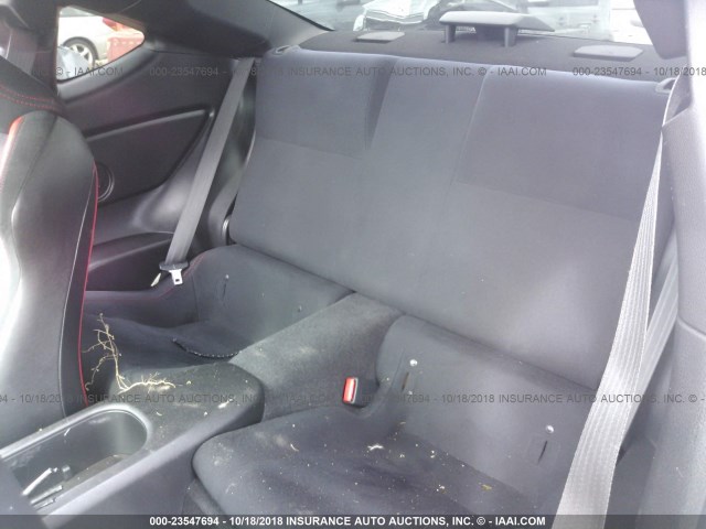 JF1ZNAA10D1704761 - 2013 TOYOTA SCION FR-S GRAY photo 8