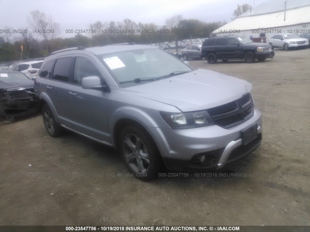 3C4PDDGG8GT208895 - 2016 DODGE JOURNEY CROSSROAD GRAY photo 1