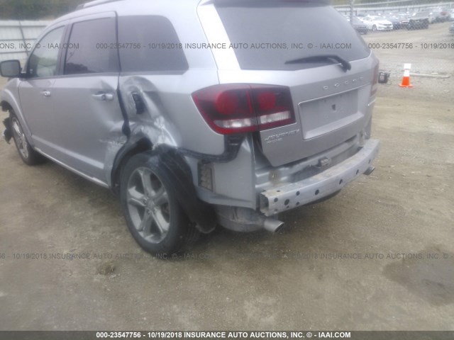 3C4PDDGG8GT208895 - 2016 DODGE JOURNEY CROSSROAD GRAY photo 6