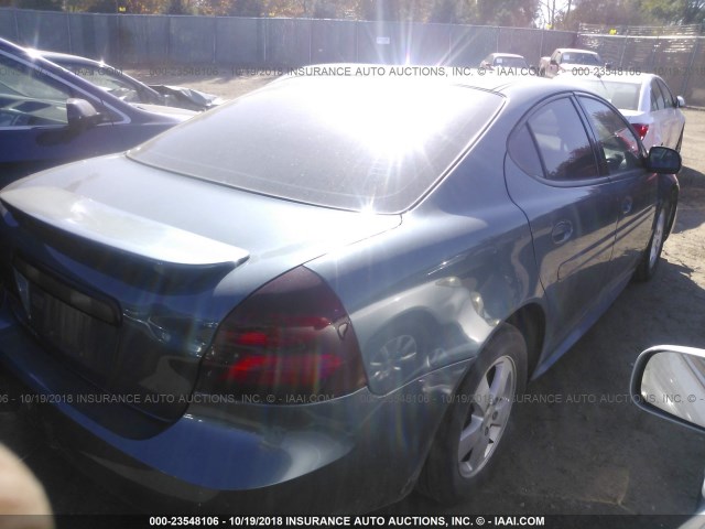 2G2WP552661299881 - 2006 PONTIAC GRAND PRIX ლურჯი ფოტო 4