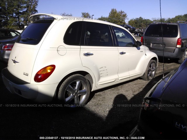 3C8FY78G15T642572 - 2005 CHRYSLER PT CRUISER GT CREAM photo 4