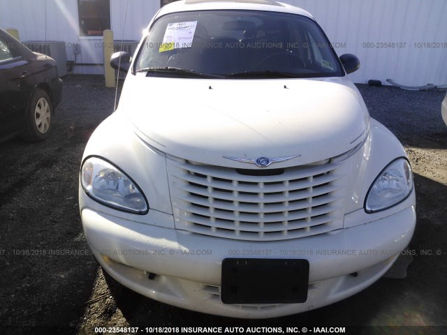 3C8FY78G15T642572 - 2005 CHRYSLER PT CRUISER GT CREAM photo 6