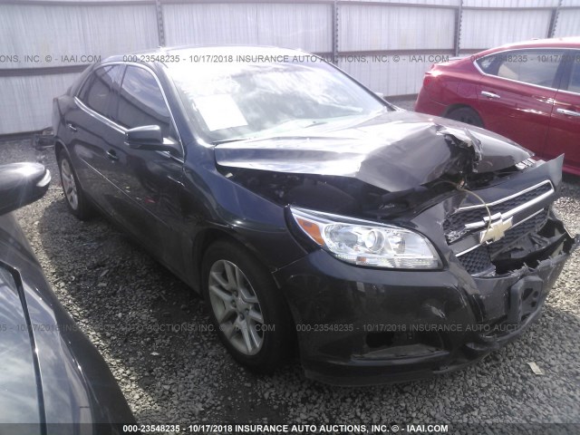 1G11C5SAXDF341917 - 2013 CHEVROLET MALIBU 1LT BLACK photo 1