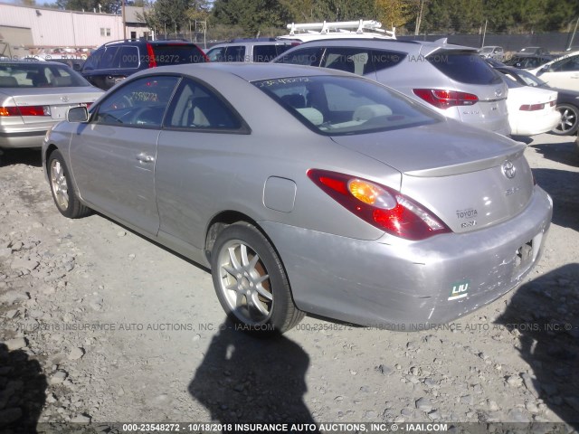 4T1CE38PX4U841013 - 2004 TOYOTA CAMRY SOLARA SE/SLE SILVER photo 3