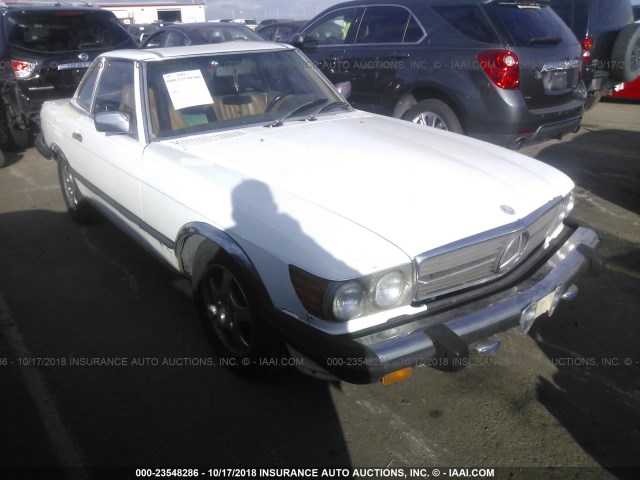 WDBBA48D0GA041641 - 1986 MERCEDES-BENZ 560 SL WHITE photo 6