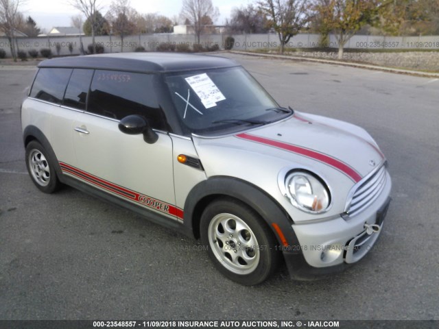 WMWZF3C51ET493236 - 2014 MINI COOPER CLUBMAN SILVER photo 1