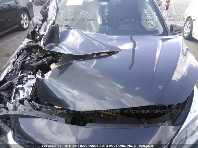 1G11B5SL5FF103805 - 2015 CHEVROLET MALIBU LS 灰色 照片 10