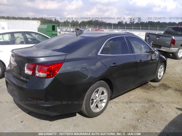 1G11B5SL5FF103805 - 2015 CHEVROLET MALIBU LS 灰色 照片 4