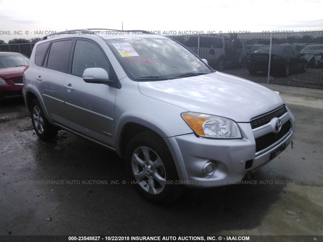 2T3YF4DV7CW122725 - 2012 TOYOTA RAV4 LIMITED SILVER photo 1