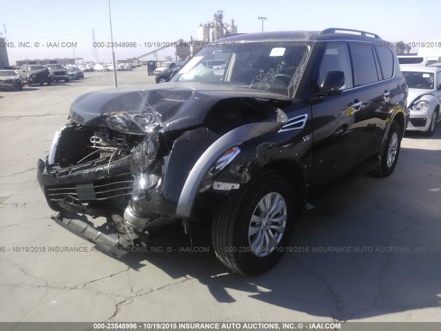 JN8AY2ND5JX000884 - 2018 NISSAN ARMADA SV/SL/PLATINUM BLACK photo 2