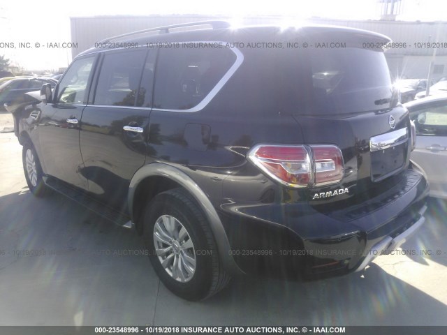 JN8AY2ND5JX000884 - 2018 NISSAN ARMADA SV/SL/PLATINUM BLACK photo 3