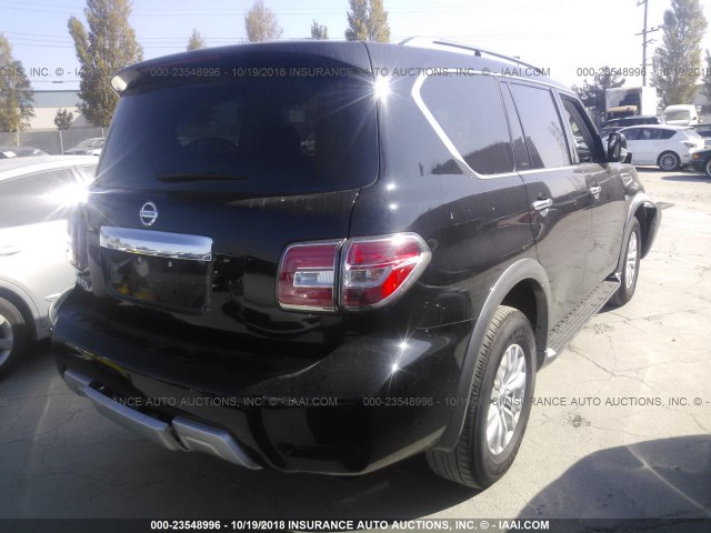 JN8AY2ND5JX000884 - 2018 NISSAN ARMADA SV/SL/PLATINUM BLACK photo 4