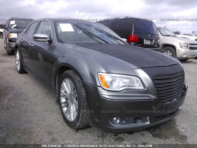 2C3CA6CT8BH592124 - 2011 CHRYSLER 300C GRAY photo 1