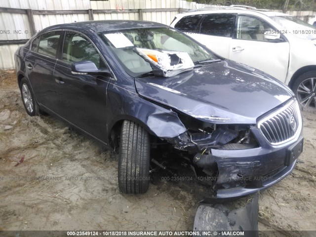 1G4GC5E37DF218666 - 2013 BUICK LACROSSE BLUE photo 1