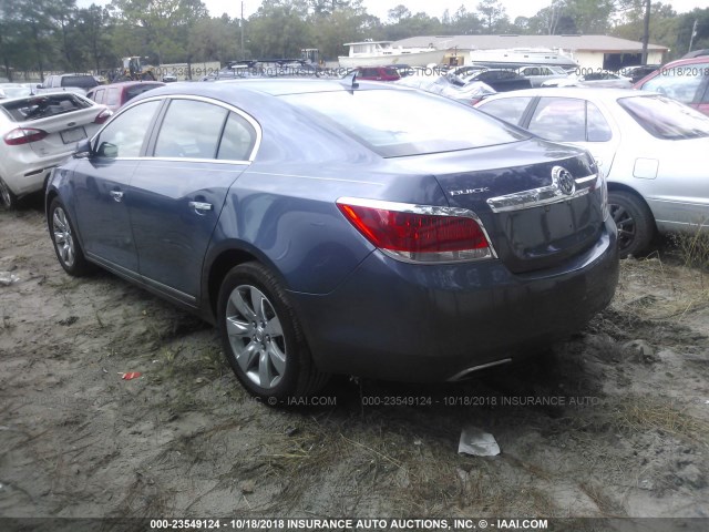 1G4GC5E37DF218666 - 2013 BUICK LACROSSE BLUE photo 3