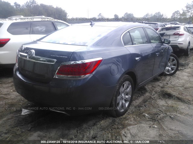 1G4GC5E37DF218666 - 2013 BUICK LACROSSE BLUE photo 4