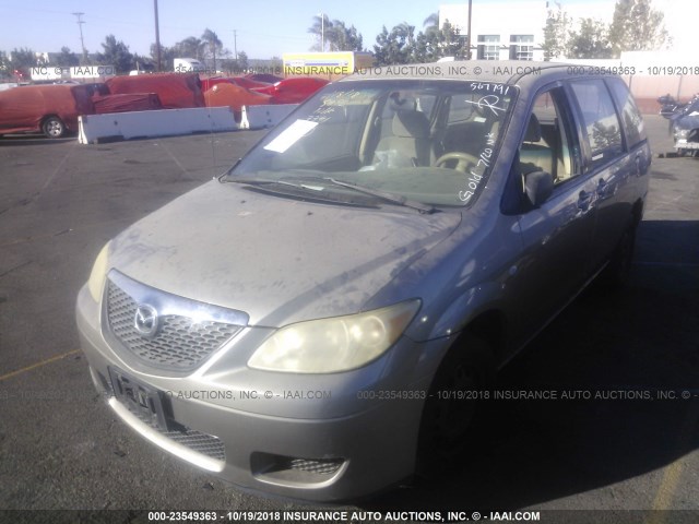 JM3LW28A160567791 - 2006 MAZDA MPV WAGON TAN photo 2