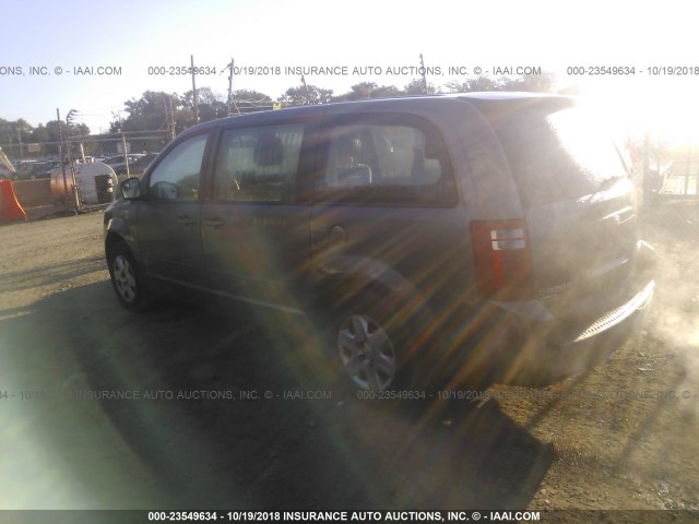 2D4RN4DE4AR350456 - 2010 DODGE GRAND CARAVAN SE GRAY photo 3