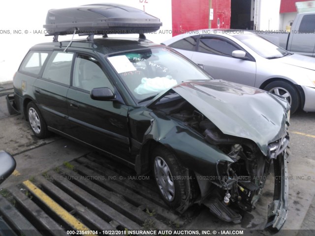 4S3BH6254Y7310524 - 2000 SUBARU LEGACY BRIGHTON GREEN photo 1