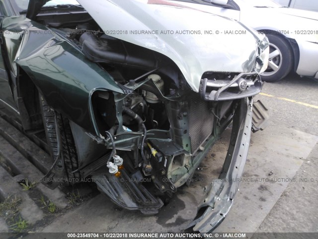 4S3BH6254Y7310524 - 2000 SUBARU LEGACY BRIGHTON GREEN photo 6