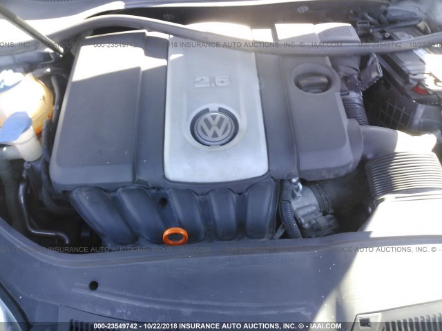 3VWEG71K67M201030 - 2007 VOLKSWAGEN JETTA WOLFSBURG GRAY photo 10