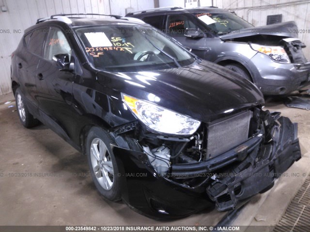 KM8JU3AC8CU386680 - 2012 HYUNDAI TUCSON GLS/LIMITED 黑色 照片 1