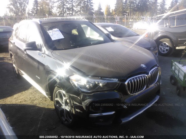 WBXHT3C38J5L24192 - 2018 BMW X1 XDRIVE28I BLACK photo 1