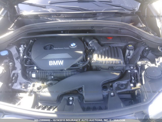 WBXHT3C38J5L24192 - 2018 BMW X1 XDRIVE28I BLACK photo 10