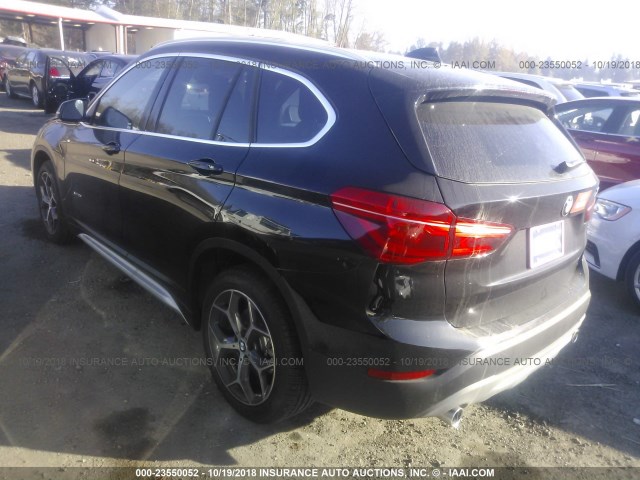 WBXHT3C38J5L24192 - 2018 BMW X1 XDRIVE28I BLACK photo 3