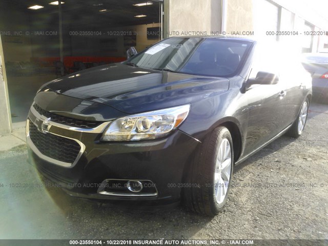 1G11F5SL8FF263603 - 2015 CHEVROLET MALIBU LTZ BLACK photo 2