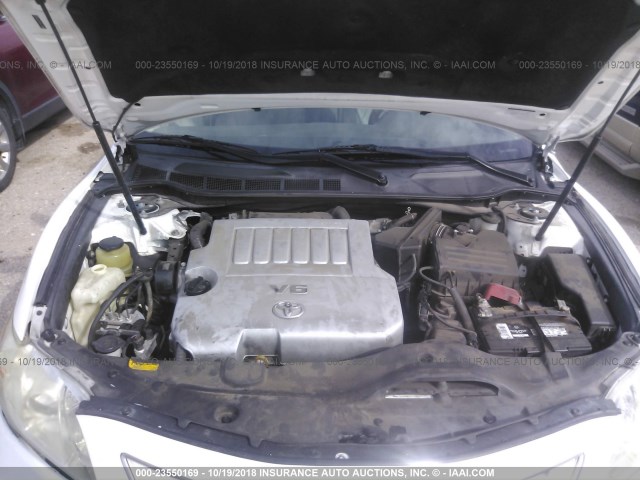 4T1BK46K39U594698 - 2009 TOYOTA CAMRY SE/LE/XLE 白色 照片 10