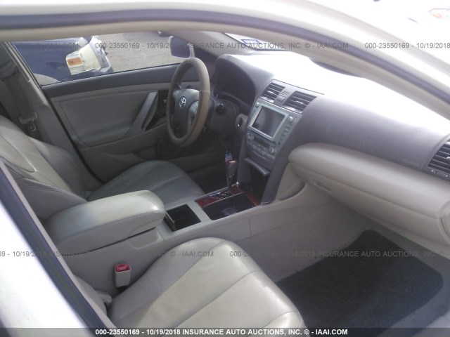 4T1BK46K39U594698 - 2009 TOYOTA CAMRY SE/LE/XLE 白色 照片 5