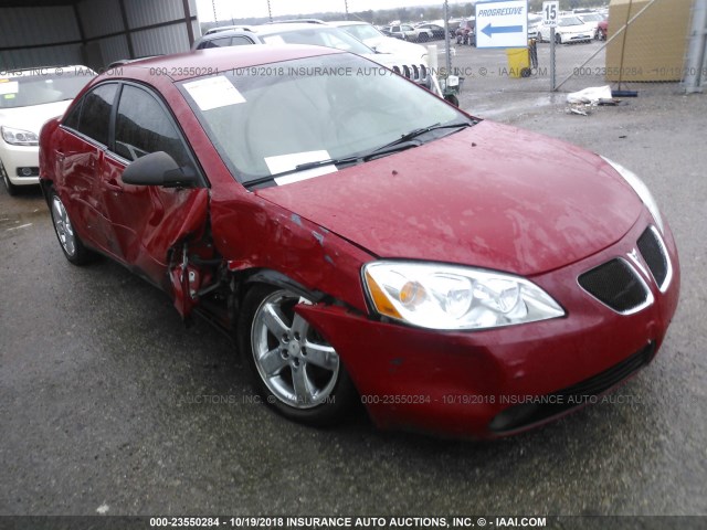 1G2ZH558364137872 - 2006 PONTIAC G6 GT RED photo 1