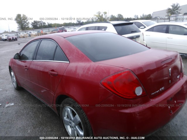 1G2ZH558364137872 - 2006 PONTIAC G6 GT RED photo 3