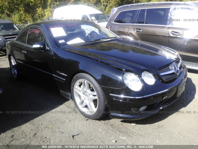 WDBPJ74J93A034927 - 2003 MERCEDES-BENZ CL 55 AMG BLACK photo 1