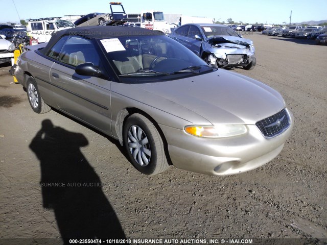 3C3EL45H4XT551228 - 1999 CHRYSLER SEBRING JX GOLD photo 1