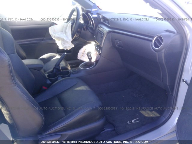 JTKJF5C73E3084838 - 2014 TOYOTA SCION TC 灰色 照片 5