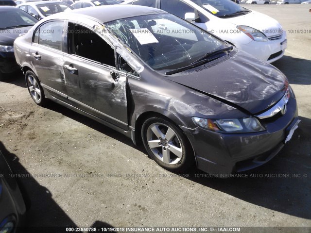2HGFA1F65BH537794 - 2011 HONDA CIVIC LX-S 灰色 照片 1