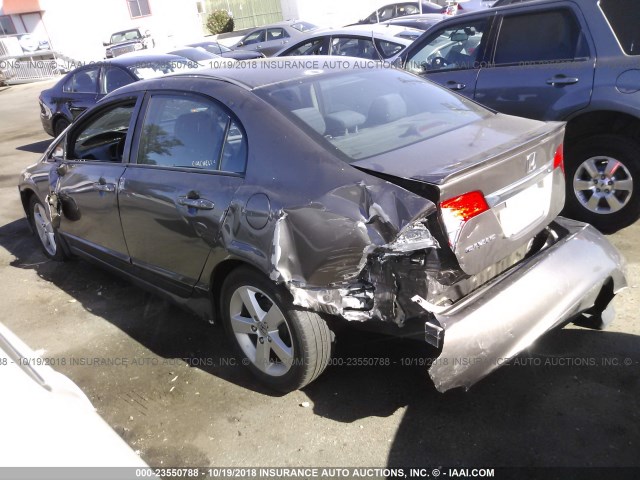 2HGFA1F65BH537794 - 2011 HONDA CIVIC LX-S 灰色 照片 3