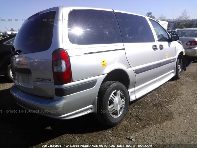 1GBDX23E33D285312 - 2003 CHEVROLET VENTURE INCOMPLETE SILVER photo 4