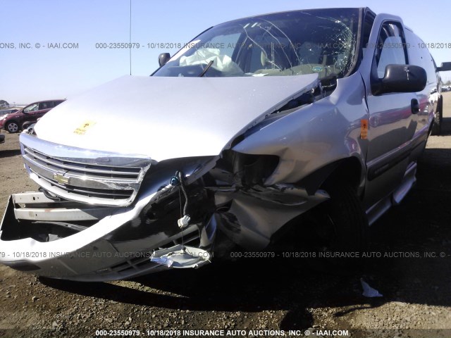 1GBDX23E33D285312 - 2003 CHEVROLET VENTURE INCOMPLETE SILVER photo 6