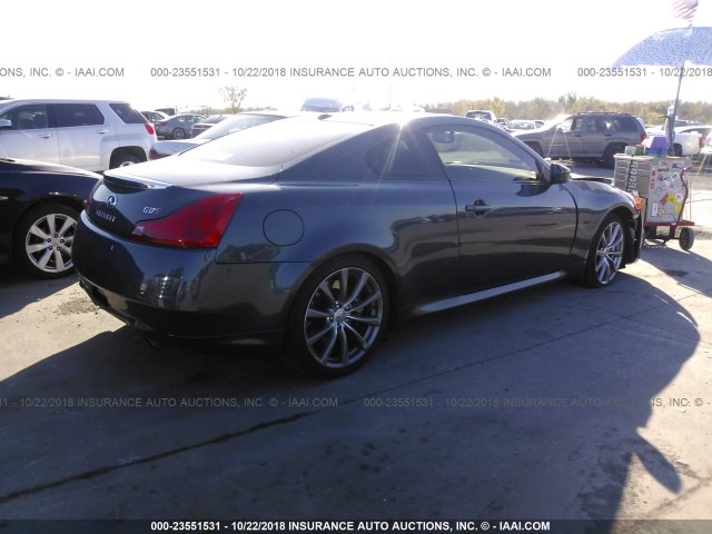 JNKCV64E28M111479 - 2008 INFINITI G37 JOURNEY/SPORT GRAY photo 4