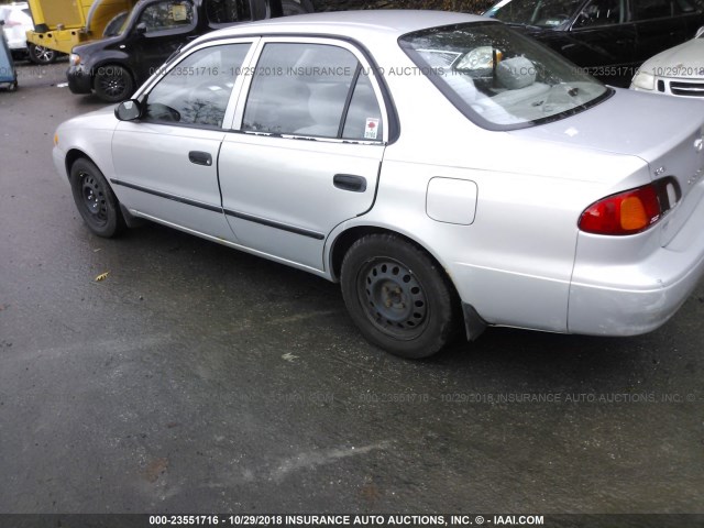 2T1BR12E0YC328761 - 2000 TOYOTA COROLLA VE/CE/LE 银色 照片 3