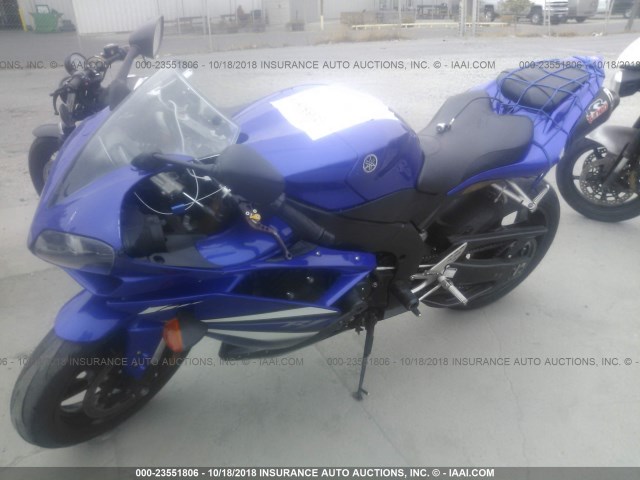 JYARN20YX7A000498 - 2007 YAMAHA YZFR1 BLUE photo 2