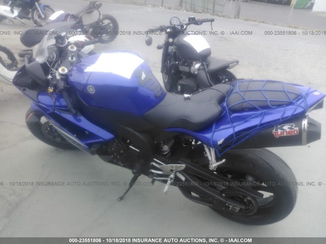 JYARN20YX7A000498 - 2007 YAMAHA YZFR1 BLUE photo 3