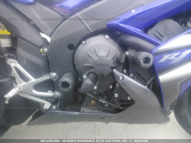 JYARN20YX7A000498 - 2007 YAMAHA YZFR1 BLUE photo 8