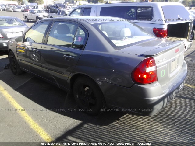 1G1ZT58N88F119430 - 2008 CHEVROLET MALIBU LT/CLASSIC GRAY photo 3