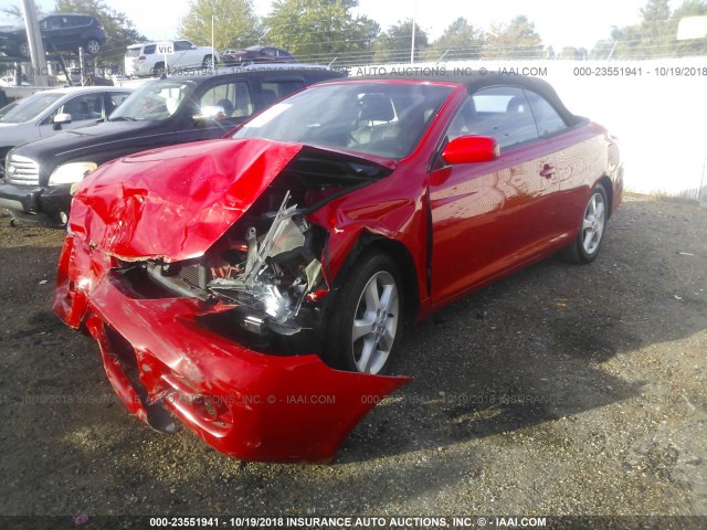 4T1FA38P97U125457 - 2007 TOYOTA CAMRY SOLARA SE/SLE Qırmızı foto 2