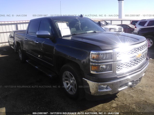 3GCPCSEC4FG449299 - 2015 CHEVROLET SILVERADO C1500 LTZ GRAY photo 1